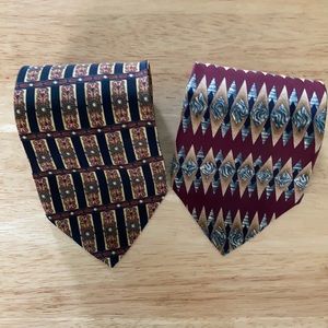 Bundle of 2 Metropolitan Museum of Silk Ties